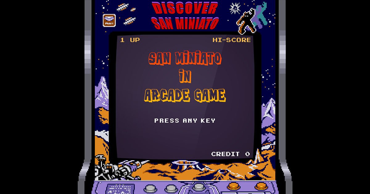 San Miniato in 80’s Arcade Games